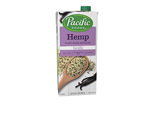 Pacific Foods Hemp Vanilla Plant-Based Beverage, 32oz, 12-pack - Thumbnail 7