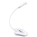 Vekkia Rechargeable 7 LED Book Light, Easy Clip on Reading Lamp for Reading in Bed. 3 Brightness × 3 Color, 2.1 oz Lightweight, Up to 70 Hours Reading. Perfect for Bookworm