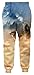 Belovecol Mens Joggers Sweatpants Women 3D Print Pants Novelty Graphic Trousers Casual Athletic Sports Joggers with Pockets