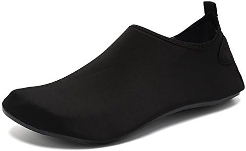 Sunmile Mutifunctional Lightweight Barefoot Women Men Kids Quick-Dry Water Sports Shoes for Swim Beach Pool Surf Yoga,SMHT,Black,40.41