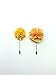 Unibuy Men's Lapel Pin Set with Handmade Flower Boutonniere For Suit (Gift Box Of 12)