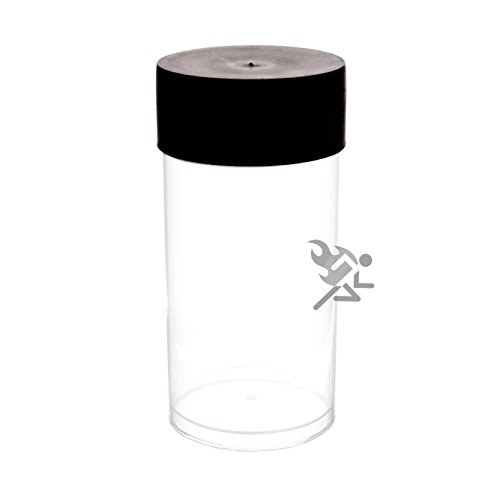 Black Lid Capsule Tube for X38mm thru X44mm Ring Type Air-Tite Coin Holders Qty: 3