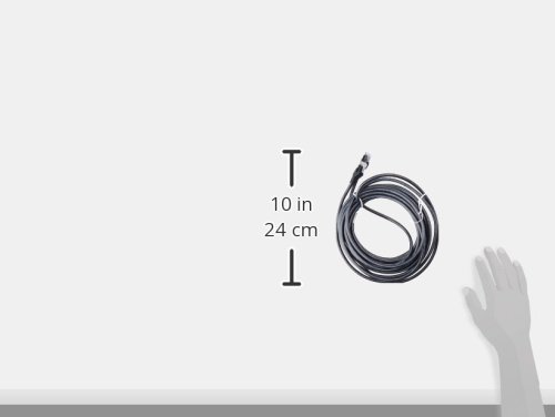 Tripp Lite Cat6 Gigabit Snagless Molded Patch Cable (RJ45 M/M) - Black, 25-ft.(N201-025-BK)