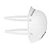 Disposable Dust Mask for face - NIOSH Certified - Safety N95 Particulate Respirator Mask (20 pack) for Cleaning, Construction, Woodworking & more