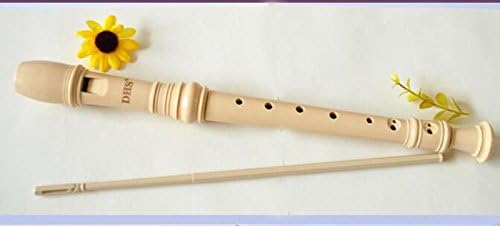 Clarinet Plastic Descant/Soprano Recorders 8 Holes With Cleaning Stick For Flute Beginners And Children