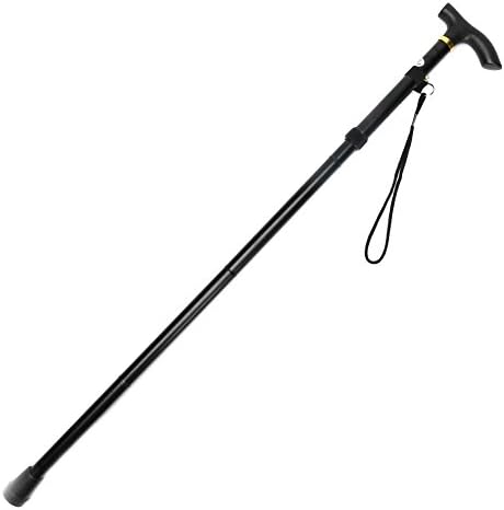 Solvang Walking Canes Walking Stick Aluminum Alloy Folding Cane Adjustable Collapsible Canes, Lightweight