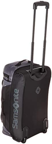 Samsonite Andante 2 Drop Bottom Wheeled Rolling Duffel Bag, Riverrock/Black, 22-Inch 2 Samsonite Andante 2 Drop Bottom Wheeled Rolling Duffel Bag, Riverrock/Black, 22-Inch