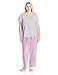 Karen Neuburger Women's Plus-Size Cool Short Sleeve Pullover Long Pant Set