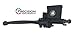 Hydraulic Brake Lever Master Cylinder - Premium Right Side Lever 7/8 Inch 8mm Mirror Hole - Perfect for 50cc, 125cc, 150cc, 250cc, GY6, Scooter, Moped, ATV, Quad - Easy Installation - Precision Auto