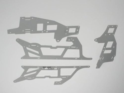Techno Earth New 9053-18 Main Frame Aluminium plates D.H. RC Helicopter parts