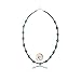 $230Tag Silver Certified Navajo Native American Natural Turquoise Necklace 15883-2 Made by Loma Siiva