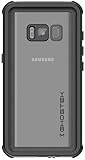 Galaxy S8 Plus Waterproof Case, Ghostek Nautical Series for Samsung Galaxy S8+ | Slim Underwater Full Body Protection Shockproof Dirtproof Snow-proof Dust-Proof Adventure Tough Swimming Diving (Black)