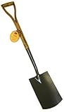Flexrake CLA107 Classic D Handle Digging Spade with 40-Inch Handle