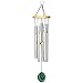 Woodstock Chimes Signature Collection, Woodstock Celtic Chime, Agate 24'' Wind Chime, World Music Wind Chimes for Outdoor, Patio, Home or Garden Décor for St Patricks Day Decorations (WCCS)