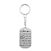 I Love You for All That You are Pendant Necklace with Key Ring Amazing Handmade Gift