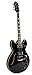 Firefly Full Size Hollow body Electric Guitar (Black)
