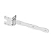 Boerboel® Gate Solutions 73014323, White Heavy-Duty Strap Hinge
