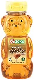 Glicks Pure Clover Honey 12 Oz. Pack Of 6.