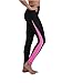 SCODI Swim Pants for Women Surf Leggings High Waisted Water Swimming Tights Long UV Rashguard Pink