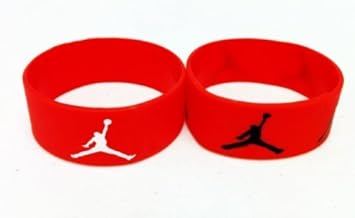 jordan wristband red