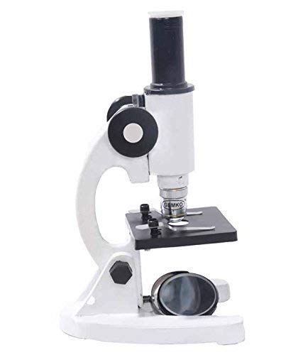 Gemkolabwell G S 701 00 Diecast White Black Single Nose Single Lens Compound Baby Microscope Amazon In Industrial Scientific