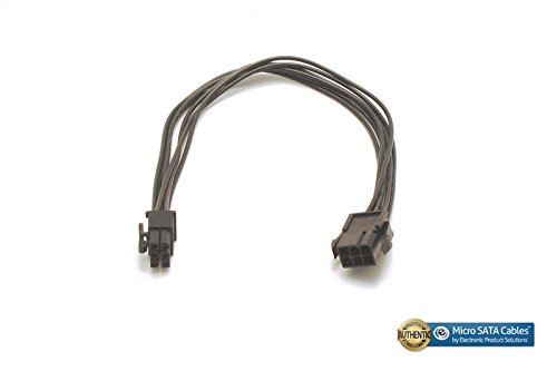 ATX 6 Pin Male to 6 Pin Female Extension Cable