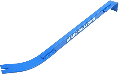 MARSHALLTOWNTwo-Headed Monster Pry Bar, 28 Inch, Concrete, Powder Coated Steel, Made in the USA, 10059