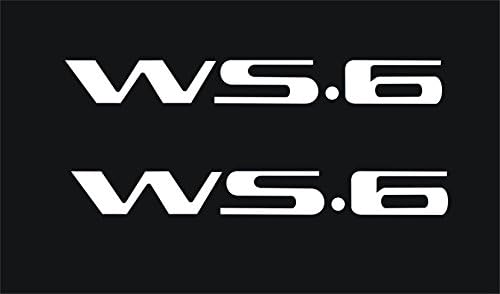 Pontiac Firebird Trans Am WS6, Firehawk, Formula Door Handle Decals (White)