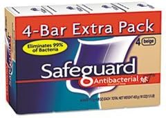 Antibacterial Bath Bar Soap by Safeguard