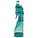 O2COOL Deluxe Misting Fan, Handheld Misting Fan, Battery Operated Fan, Water Spray Fan, Mini Portable Desk Fan, Personal Cooling Fan for Outdoor, Fine Mist Sprayer, Teal