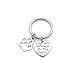 Pet Dog Memorial Keychain You Are Always In My Heart Memorial Keychain Pet Sympathy Gift