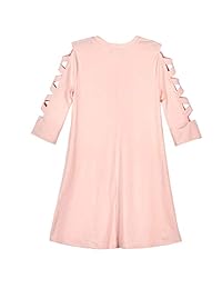 Amy Byer - Vestido de punto con cuello para niña