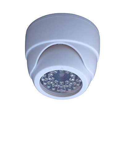 UniquExceptional UDC8-white, Indoor Dummy, Fake Dome Security Cameras with 30 Illuminating Nightime LEDs - Thumbnail 4