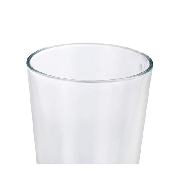 Relaxdays 18er Set Trinkgläser, dickwandige Wassergläser, schlichtes Design, spülmaschinenfest, 500 ml, transparent, glass, 18 Stück (1er Pack) – Bild 5