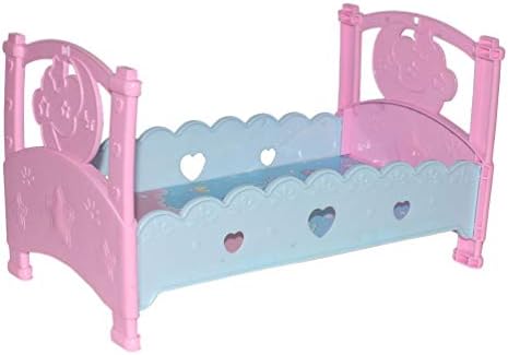 Toyandona Mini Bed Toy Dolls Bed Dollhouse Bedroom Furniture Toy Pretend Play Toy For Girls Kids Children Buy Online At Best Price In Uae Amazon Ae