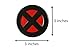 X-Men Red Black Round Belt Buckle Xmen Logo X