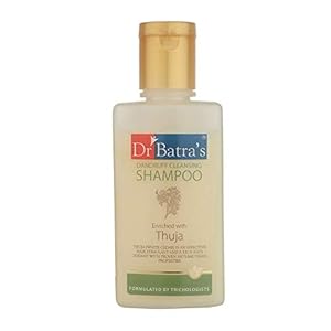 Dr Batra’s Dandruff Cleansing Shampoo, Anti Dandruff Paraben Sulphate Free Shampoo for Women (100ml, Pack of 1)