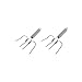 Ninja Stainless Steel Roasting Fork Lifters with Spoon and Spatula Utensil Kit