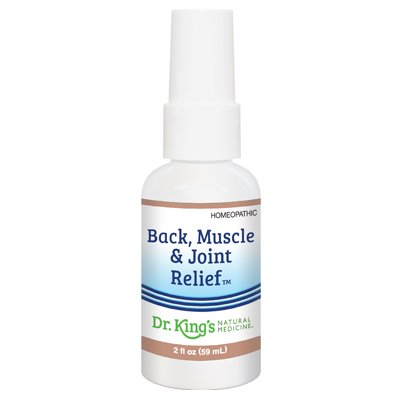 King Bio Homeopathic Natural Medicine Back Muscle and Joint Relief 2 oz