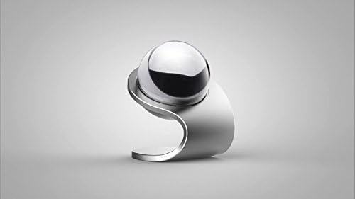 TTK Phone Holder Magnetic Car Mount Generic Cell Phone Holder Smartphone Stand for iPhones, Tablets, Home, Office, Kitchen, Installs on Any Flat Surface Universal (Silver)