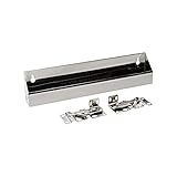 Rev-A-Shelf 6581 Series Stainless Steel 13-inch Tip-Out Tray with Hinges