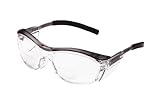 3M Nuvo Reader Protective Eyewear 11436-00000-20 Clear Lens, Gray Frame, +2.5 Diopter