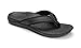 Vionic Men's Tide Toe-post Sandal - Flip Flop with Concealed Orthotic Arch Support Black 10 Medium US