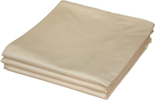 White Loft Certified Organic Series 245 Single Thread Count Cotton Duvet Cover, 92 by 96 Inches, Queen, Natural