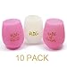 Gift set of 10 Bridesmaids Cups | 1 Maid of Honor, 1 White Bride and 8 Pink Bride Squad Cups with Gold Print | Wedding, Bachelorette and Bridal Party Favors | Bridesmaids Gifts by Mihan Merchandise