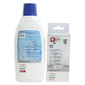 Siemens Maintainance Kit For Fully Automated Coffee Machines (Cleaning Tablets & Descaling Fluid)