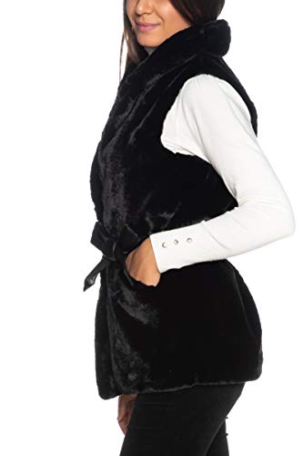 ONLY Onlollie Faux Bont Waistcoat Otw dames Imitatiebontjas - Image 3