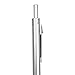 SMTTW 4-in-1 Multicolor pen-multi color pen in one-mechanical pens- Metal Cased Multifunction Pen - Black Ball Pen, Blue Ball Pen, Red Ball Pen and 0.5mm Mechanical Pencil (Silver)