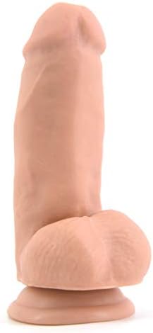 Ṙ'ěä&listǐc Rod with Strong Š'ûc&tiön Cû&p Huge Double Density Jelly for Women Female(6.7inch)