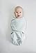 Amazing Baby Swaddle Blanket with Adjustable Wrap, Set of 3, Stars, Stripes and Starry Nite, Pastel Blue, Small